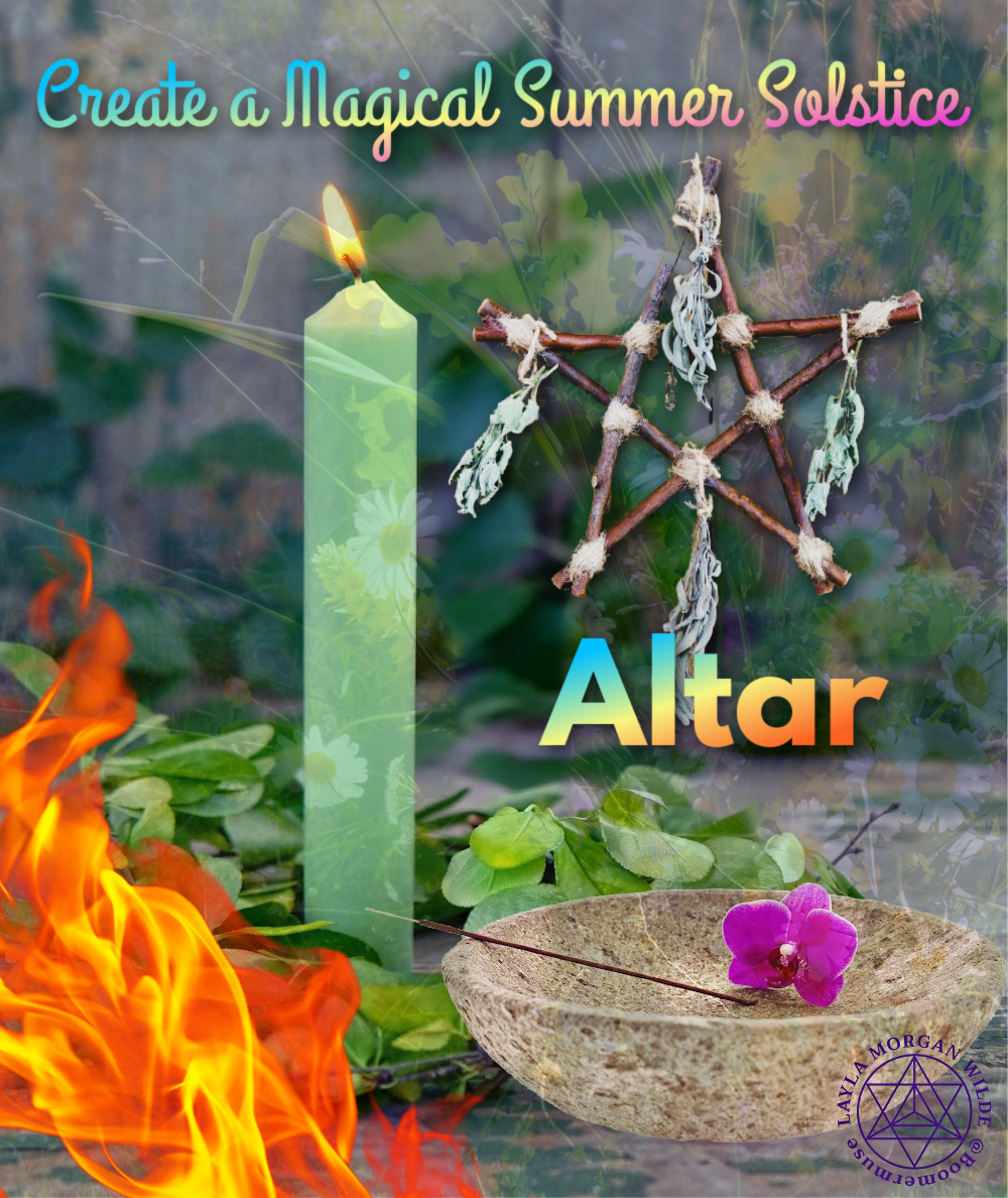 summer solstice altar