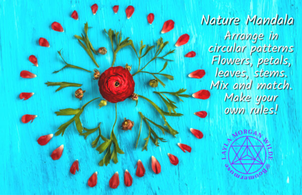 diy nature mandala