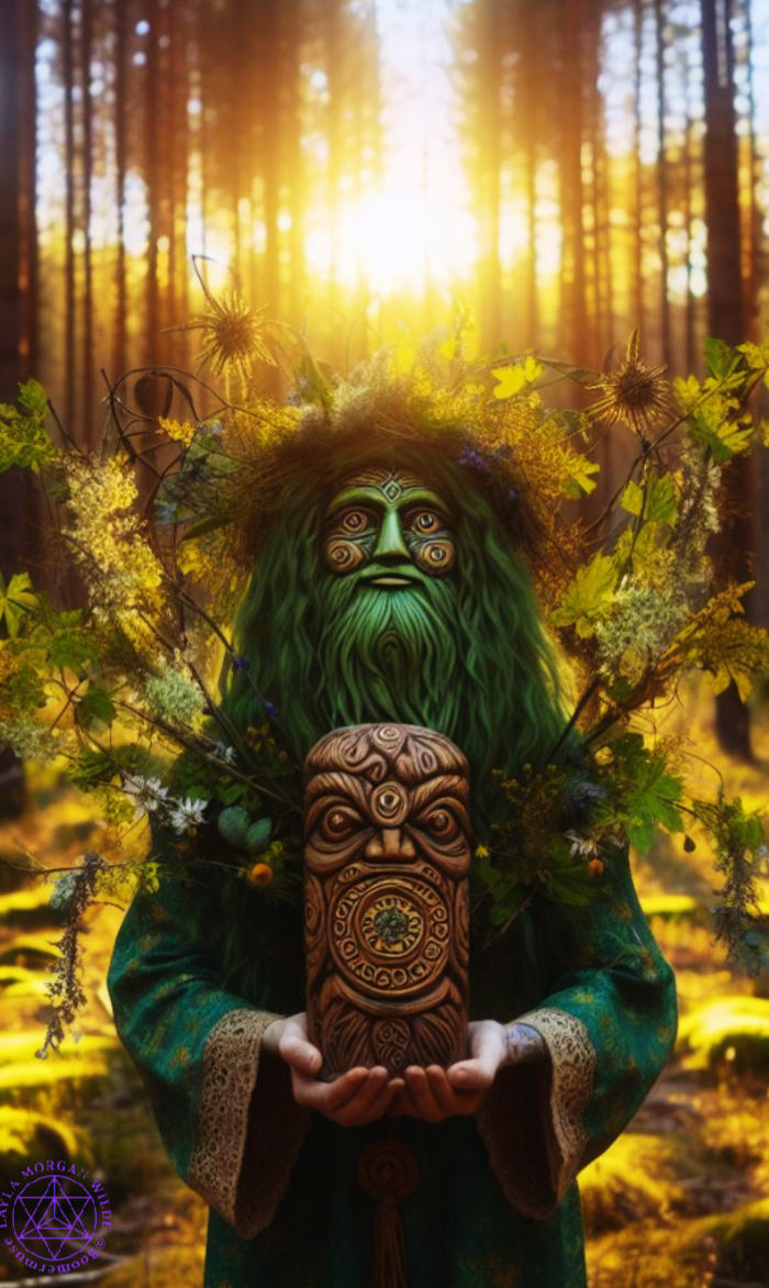 green man equinox ostara