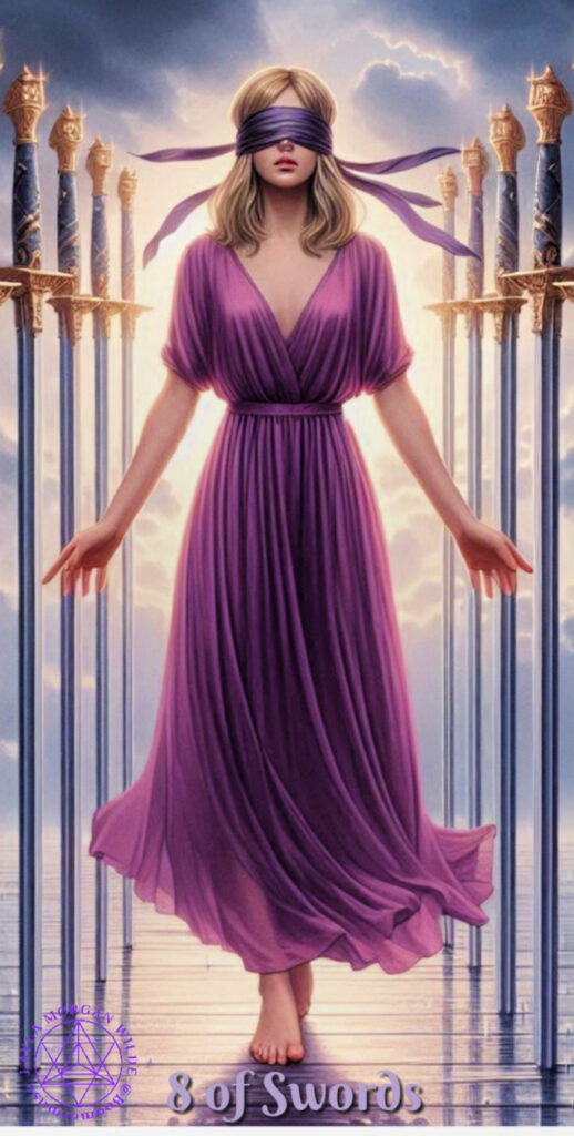 Tarot meaning: eight of swords
