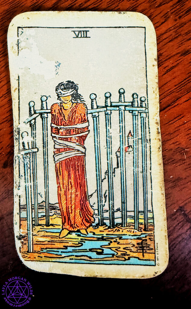 Tarot meaning: eight of swords