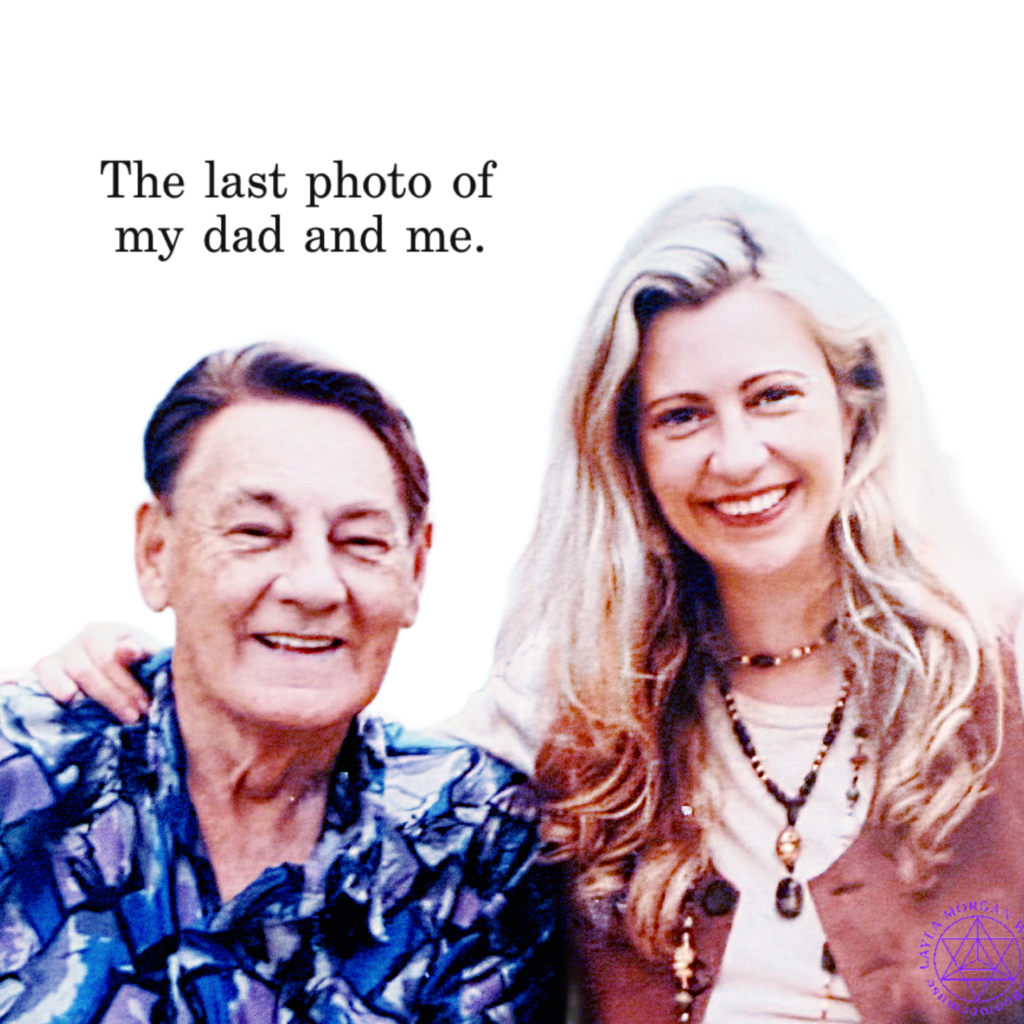 Layla Morgan Wilde and dad