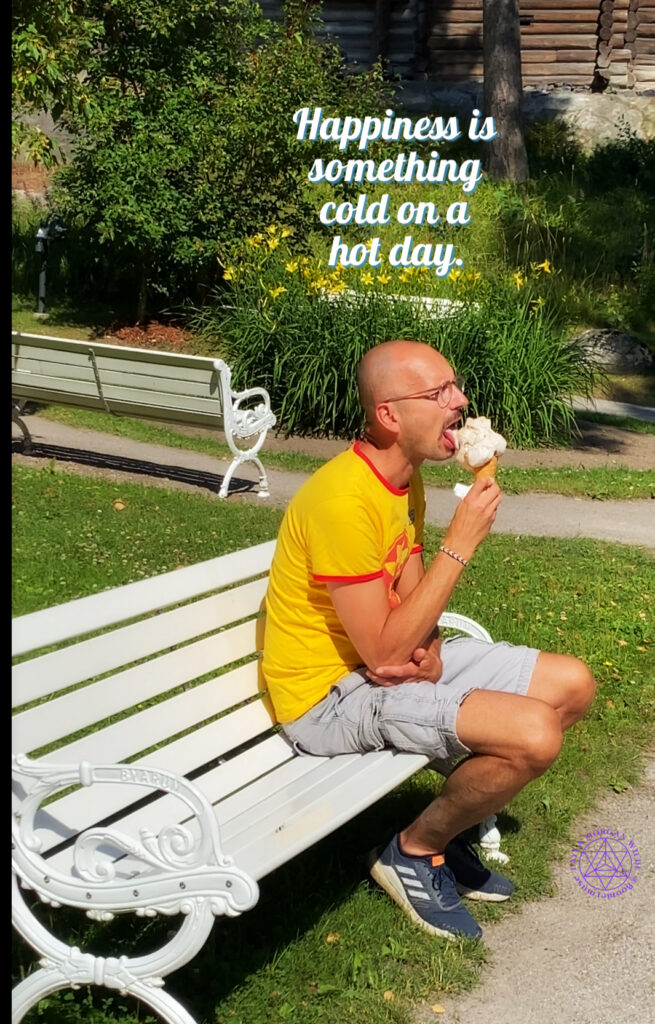 Inner child ice cream cone