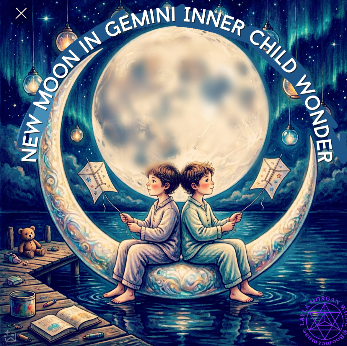 The Gemini New Moon & Your Inner Child: A Portal Back to Wonder