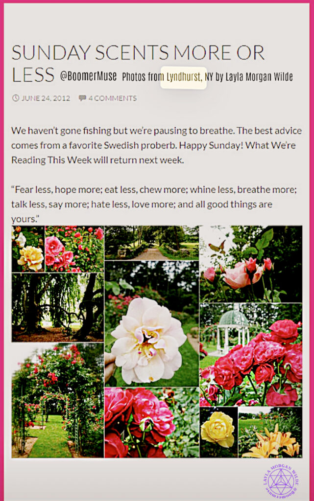 Rose Garden photo quote de jour