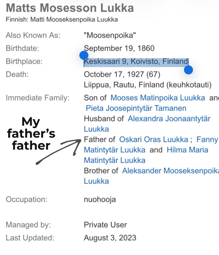 Finnish Ancestry