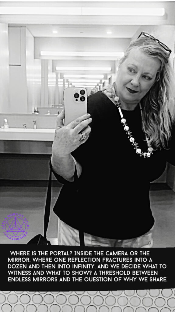 Bathroom selfie
