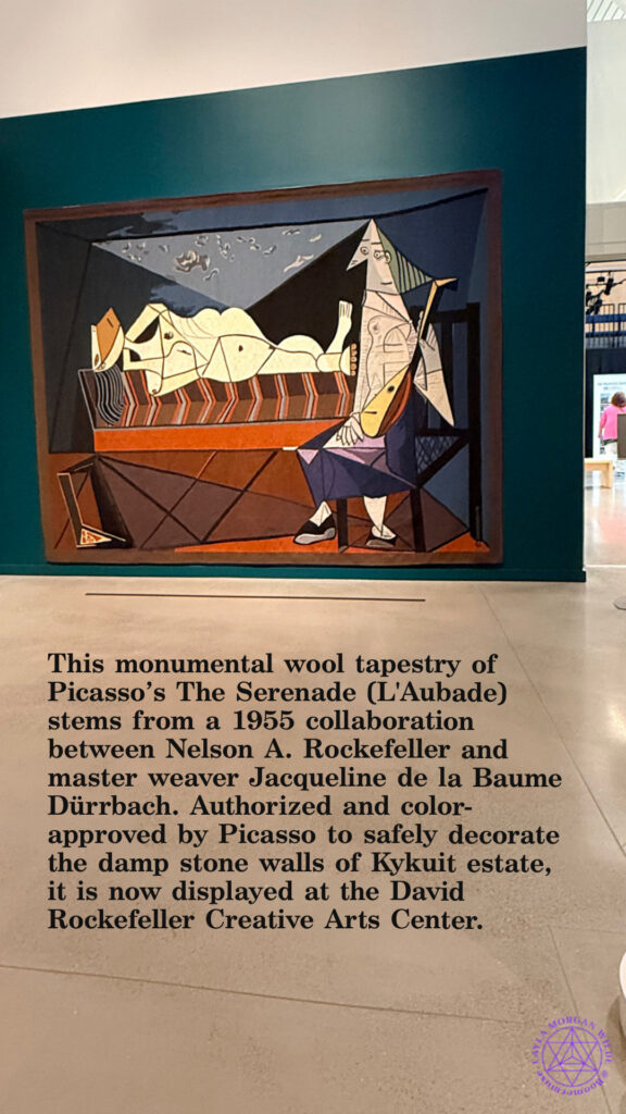 Rockefeller Arts Center, Pocantico, NY. Woven Wonders