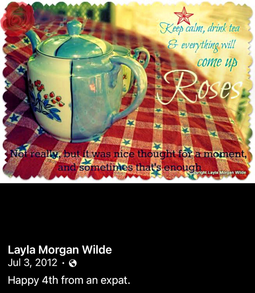 Zen tea quotes roses