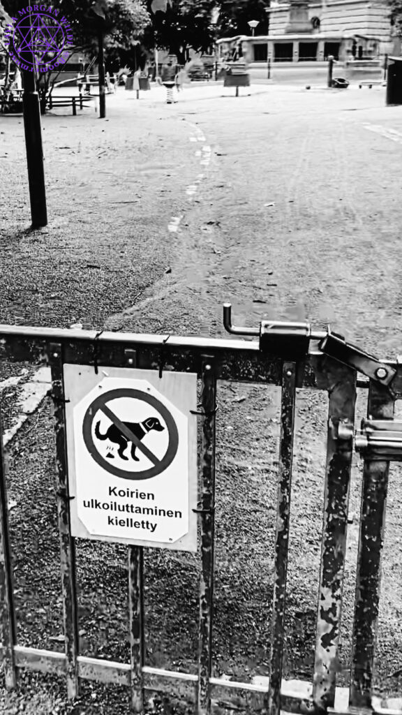 No Pooping dog sign graphic
